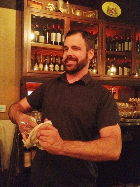 Adam, one of the great bartenders at the Lazy Ox Canteen