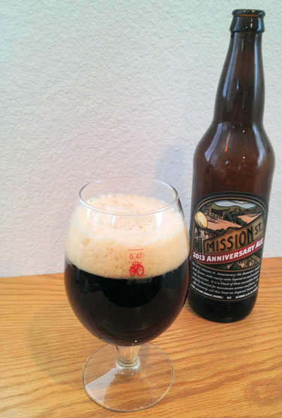 Mission St 2013 Anniversary Ale Pour