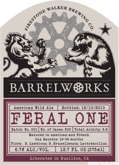 Firestone Walker Feral One label