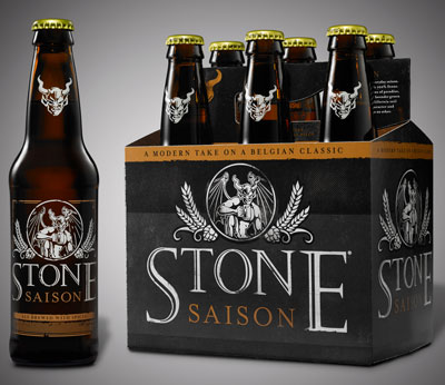 Stone Saison label